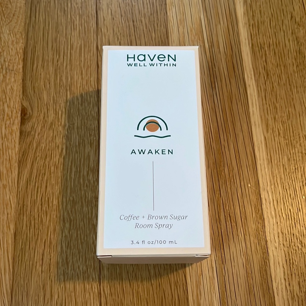 Haven Well Within Awaken Coffee & Brown Sugar Room Spray
